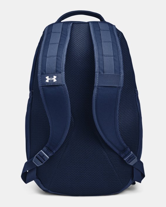 UA Hustle 5.0 Backpack, Navy, pdpMainDesktop image number 1
